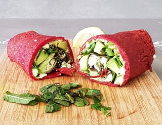 Rote-Bete-Wraps