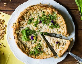 Wildkräuter-Quiche