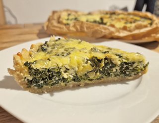 Grünkohl-Quiche