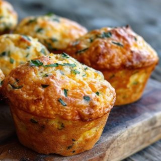 Bärlauch-Fetakäse-Muffins