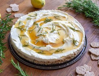 Rosmarin-Joghurt-Käsekuchen