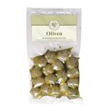 Griech. Oliven mit Knoblauch gefüllt