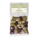 Gefüllter Oliven-Mix mariniert