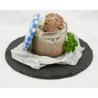 Leberwurst Hausmacher Art 220g im Glas