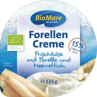 Frischcreme Forelle & Meerrettich 125g