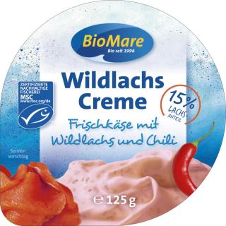 Frischcreme Wildlachs & Chili 125g
