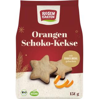Orangen Kekse mit Zartbitter Schokolade
