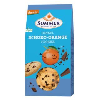 Dinkel Schoko Orange Cookies