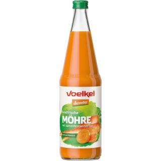 Möhrensaft aus feldfrischen Möhren