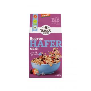 Hafer Müsli Beeren glutenfrei