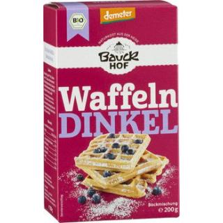 Backmischung Dinkel Waffeln