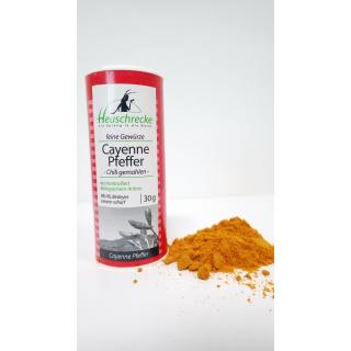 Cayenne Pfeffer, Chili, Bird´s eye, gemahlen