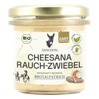 Brotaufstrich Cheesana Rauch-Zwiebel, Sanchon