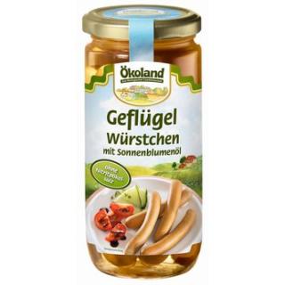 Geflügelwürstchen im Glas, 6 Stück
