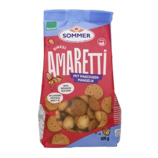 Dinkel Amaretti mit knackigen Mandeln