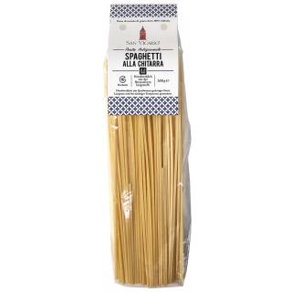 Pasta, Spaghetti alla chitarra, quadratische Spaghetti