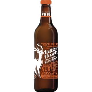 Familienpunsch Heißer Hirsch Orange, alkoholfrei