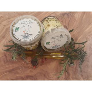 Schaffrischkäse Kräuter in Öl, N 50%, regional