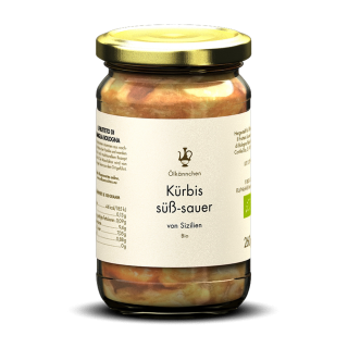 Sizilianischer Kürbis, süß-sauer, IT 260g