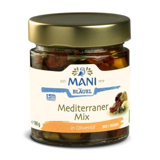 Mediterraner Mix - Oliven, Kapern, Tomaten in Olivenöl