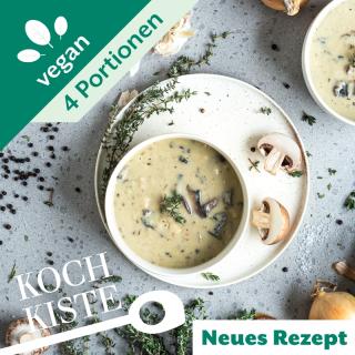 Champignon-Cremesuppe