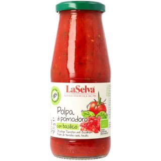 Polpa di Pompdoro con basilico , 425g