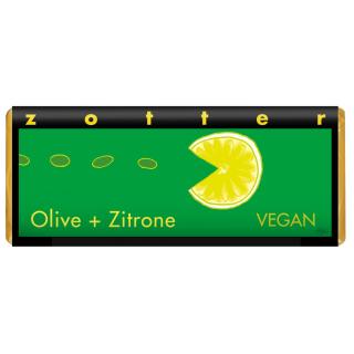 Zotter Schokolade, Olive & Zitrone, 70g VEGAN