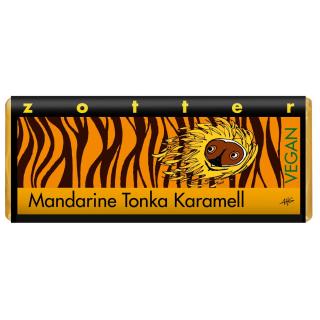 Zotter, Mandarine Tonka Karamell