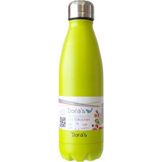 Edelstahl Thermosflasche hellgrün 500ml