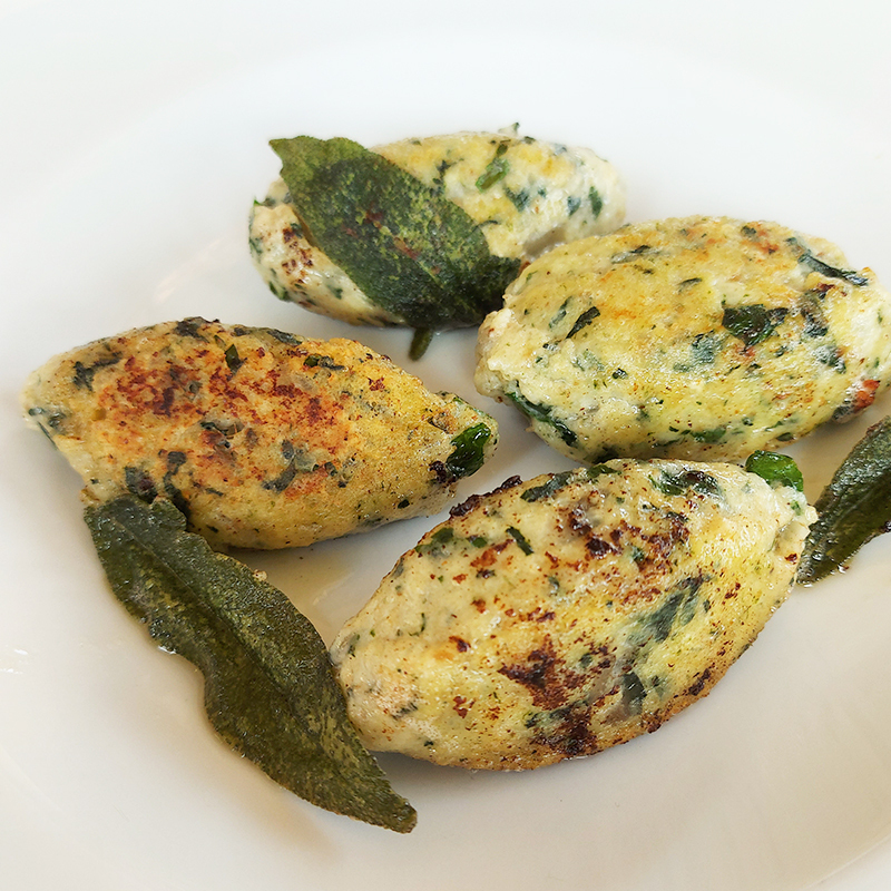 Mangold-Ricotta-Nocken