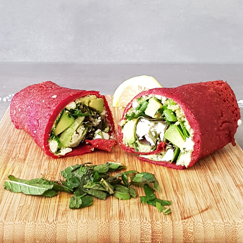 Rote-Bete-Wraps
