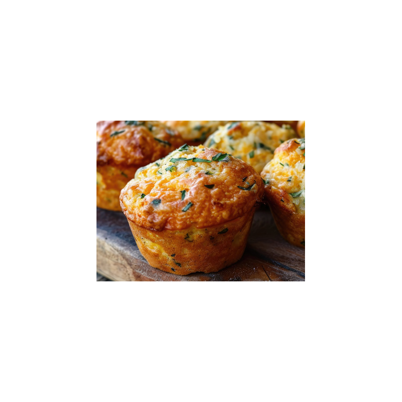 Bärlauch-Fetakäse-Muffins