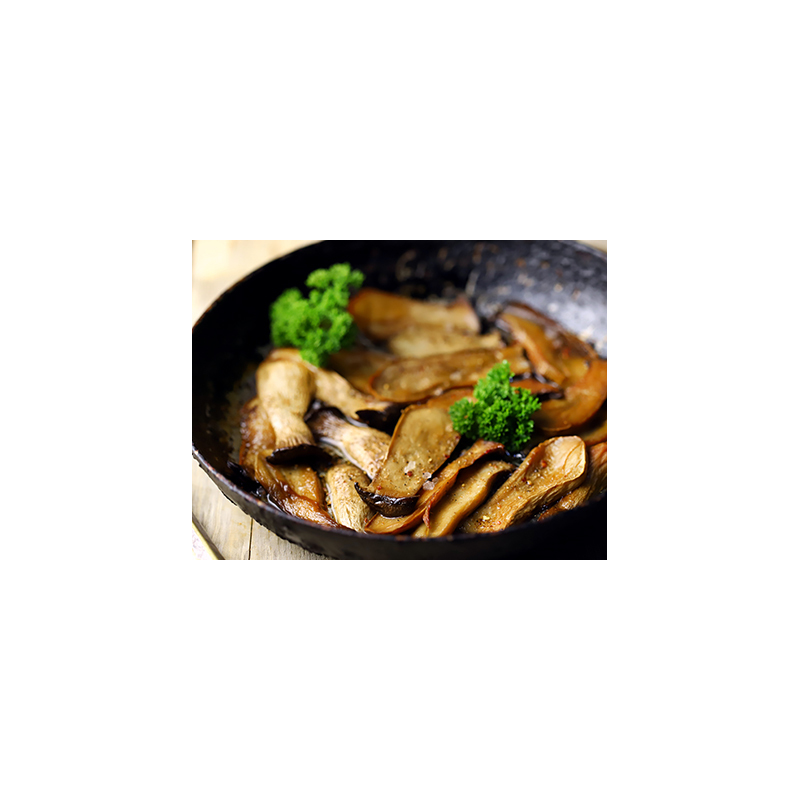 Gebratene Kräuterseitlinge mit Kartoffel-Rösti