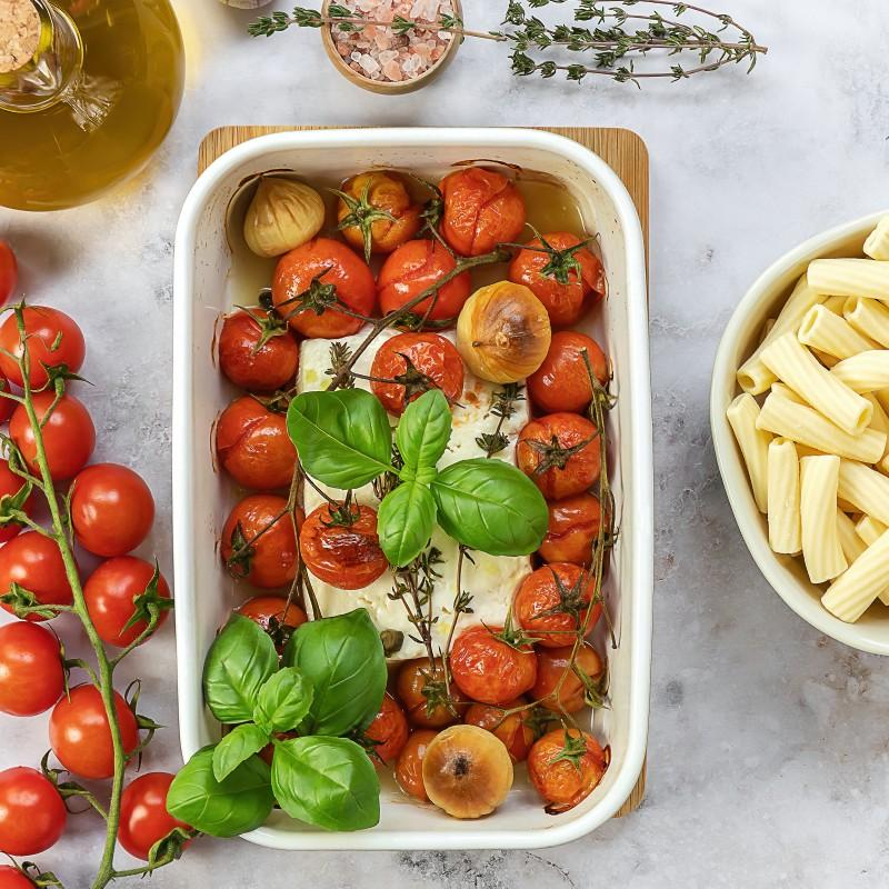 Baked-Feta-Tomaten-Pasta