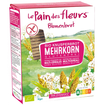 Blumenbrot Mehrkorn, glutenfrei
