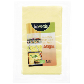 Frische Lasagne Platten , bioverde