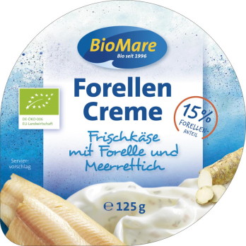 Frischcreme Forelle & Meerrettich 125g