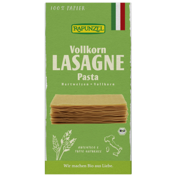 Lasagne Platten, Vollkorn