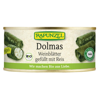 Dolmas Weinblätter gefüllt mit Reis