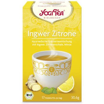 Yogi Tee Ingwer Zitronen 17TB