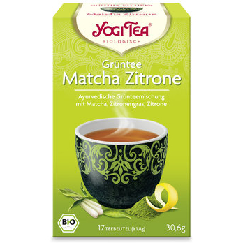 Yogi Tee Grüntee Matcha Zitrone 17TB