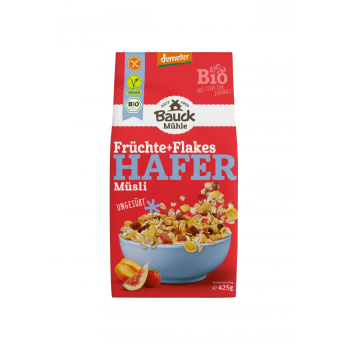 Hafermüsli Früchte Flakes glutenfrei