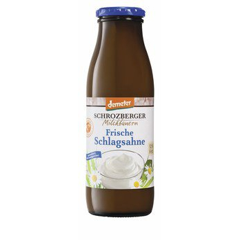 Schlagsahne, 500ml in der Flasche