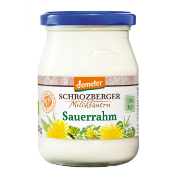Sauerrahm 10% 250g Glas