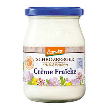 Creme fraiche im Glas 32%