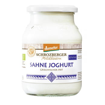 Sahnejoghurt griechischer Art 10% 500g im Glas