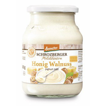 Herbst-Fruchtjoghurt mild Honig-Walnuss