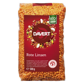 Rote Ganze Linsen