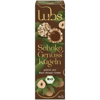 Schoko Genuss Kugeln mit Nuss Nougat Creme