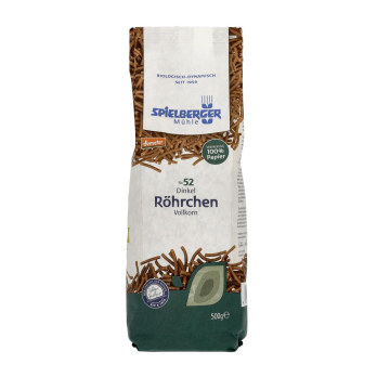 Dinkel Vollkorn Röhrchen